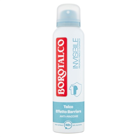 BOROTALCO DEO. INVIS. AZZURRO SPRAY  ML.150