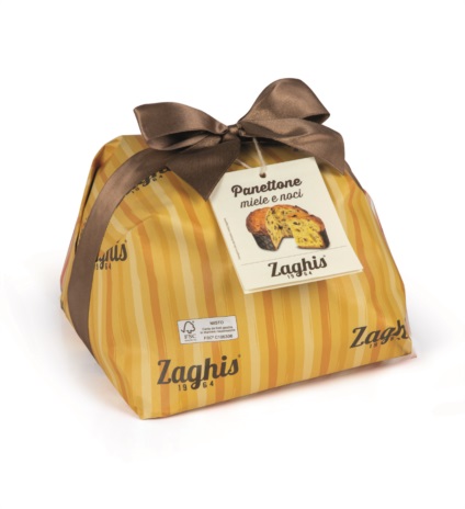 PANETTONE REGALE MIELE E NOCI 6x0,750 gr