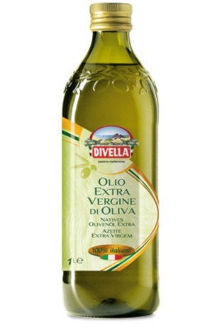 OLIO EXTRA VERGINE D&#39;OLIVA DIVELLA 12 X 1 L
