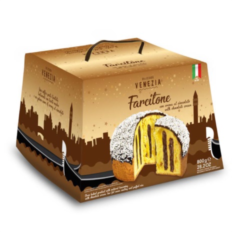 PANETTONE FARCITONE CIOCCOLATO 06x800gr.