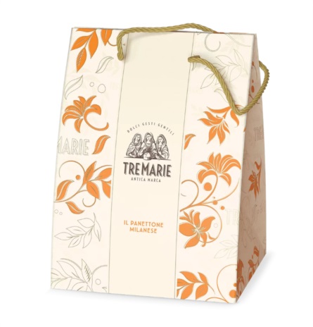 IL PANETTONE MILANESE IN SHOPPER GR.750X9 