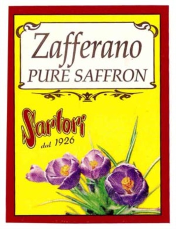 ZAFFERANO SARTORI  GR.0,12x100